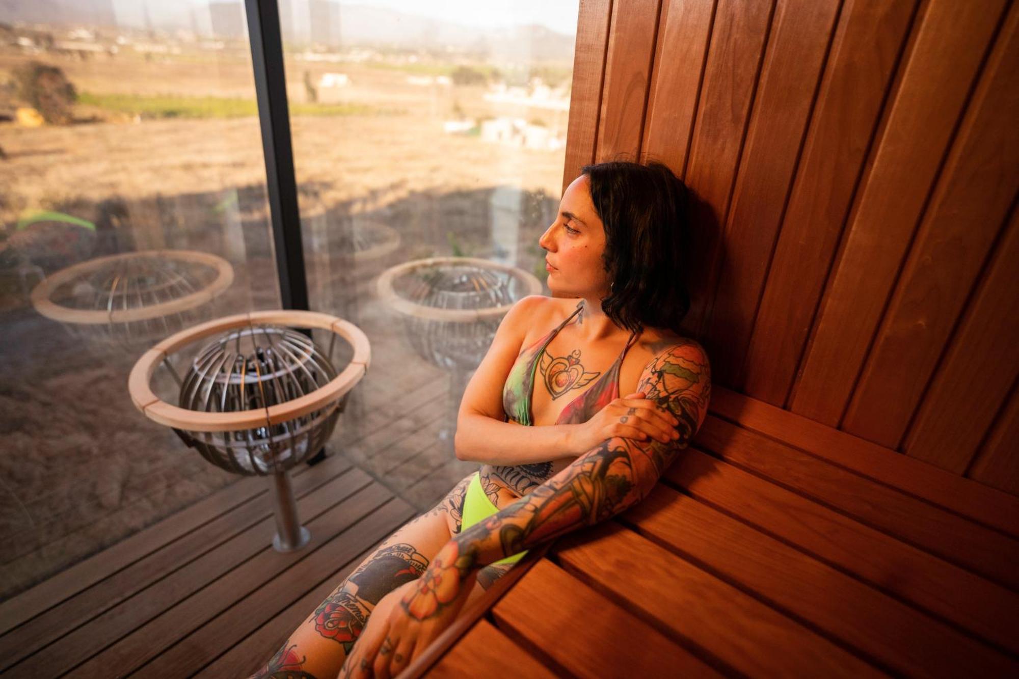 Bajo Estrellas Hotel Contemporaneo Valle de Guadalupe Eksteriør bilde
