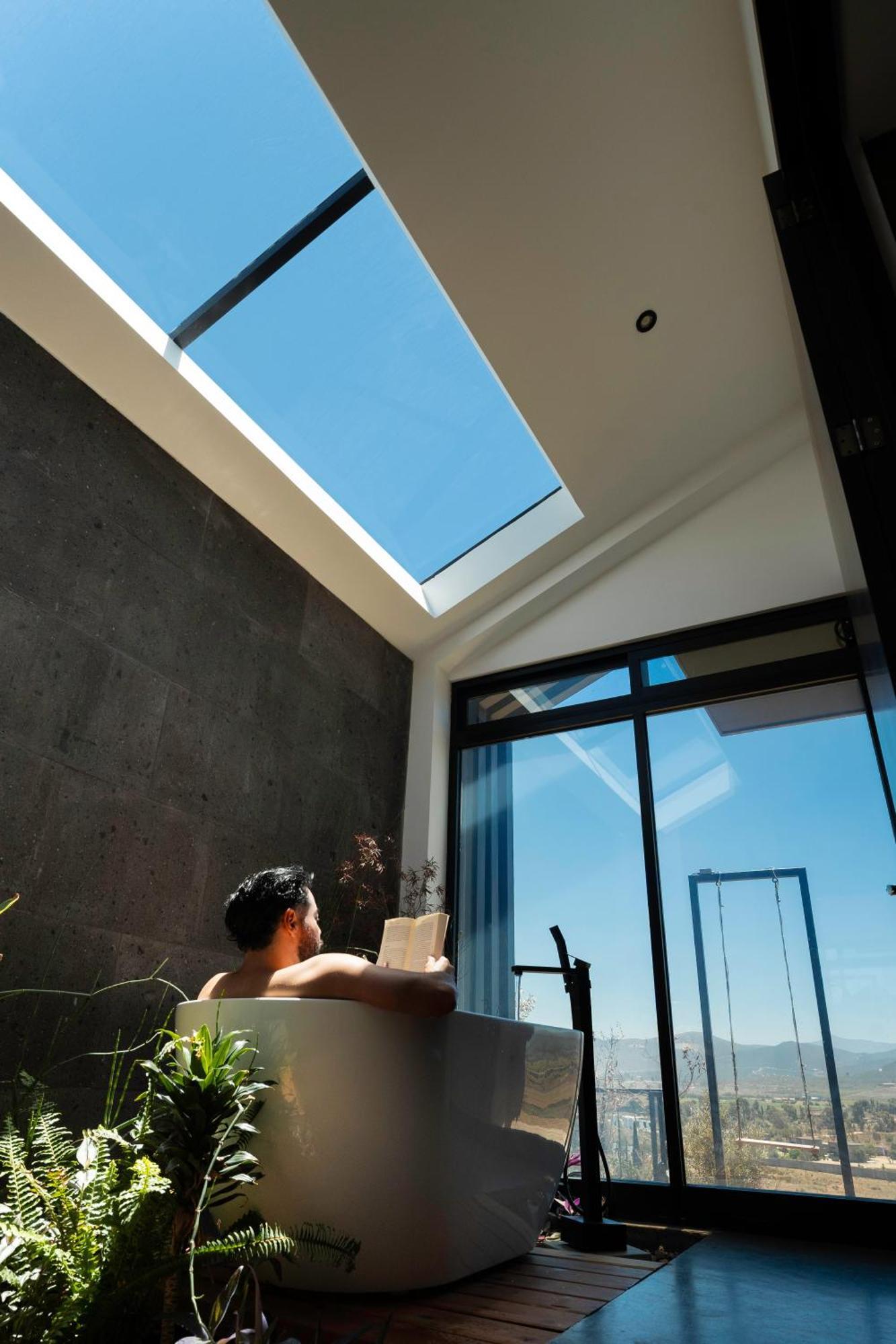 Bajo Estrellas Hotel Contemporaneo Valle de Guadalupe Eksteriør bilde