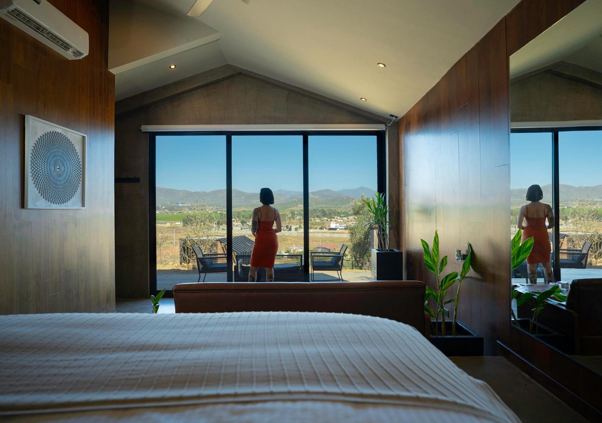Bajo Estrellas Hotel Contemporaneo Valle de Guadalupe Eksteriør bilde
