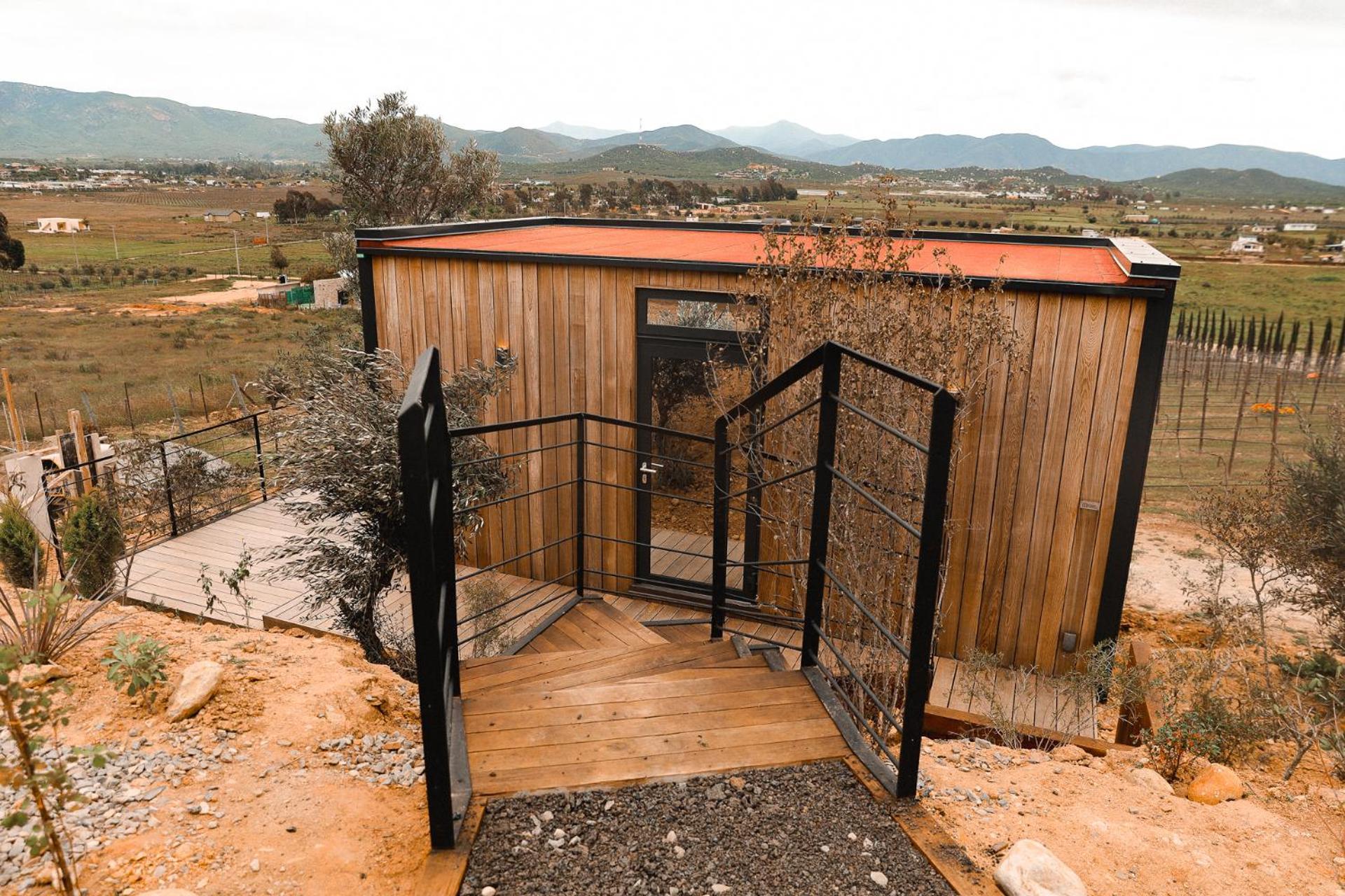 Bajo Estrellas Hotel Contemporaneo Valle de Guadalupe Eksteriør bilde